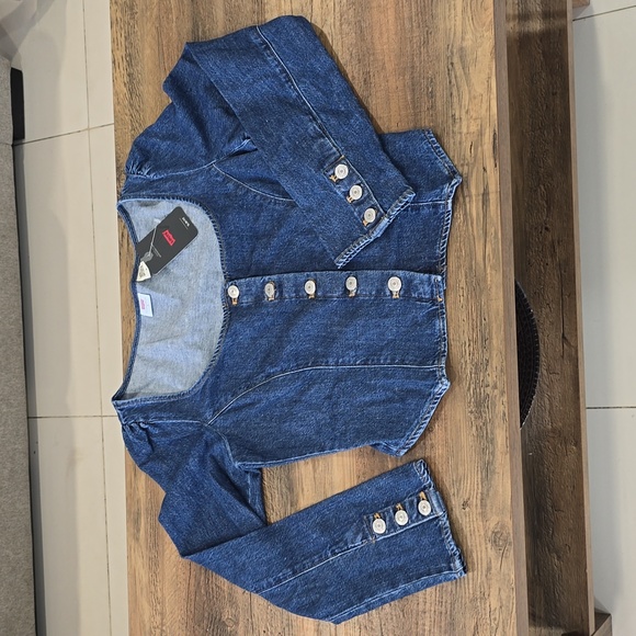 Levi's Weston Long Sleeve Corset Blouse - Picture 3 of 9